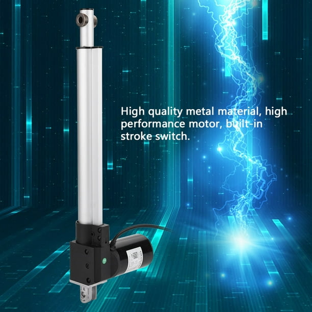 6000N Electric Linear Actuator DC 12V Linear Actuator 5mm/s Stroke Speed Strong Adaptability Metal Stable for Automotive Devices Industrial 500mm 